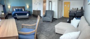 Room 308 - King Suite Wide Angle 3