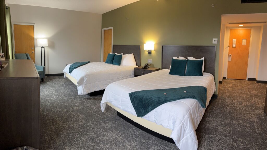 Double Queen room in The Northeastland Hotel