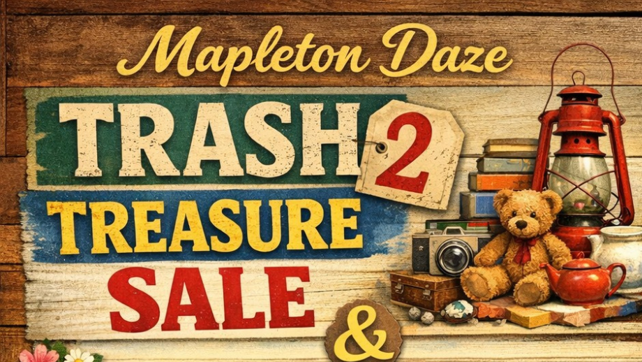 Mapleton Daze Trash 2 Treasure Sale