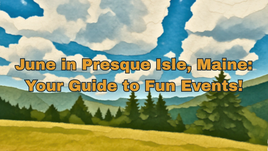 June in Presque Isle, Maine: Your Guide to Fun Events!